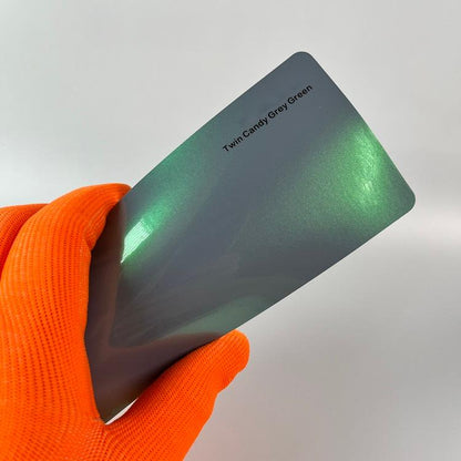 Veintone Twin Candy Grey Green Vinyl Car Wrap