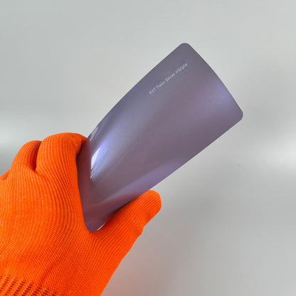 Veintone PET Twin Silver Purple Vinyl Car Wrap