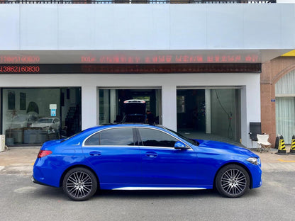 Veintone Sparkle Blue Vinyl Car Wrap Premium Glossy Sparkling Blue Vehicle Wrap Film