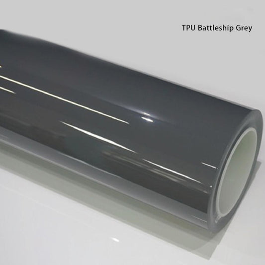 Veintone TPU Battleship Grey Car Film PPF | Ultra-Matte Self-Healing Grey Paint Protection Film | Military-Inspired TPU Wrap
