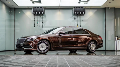 Veintone TPU Brocade Red Car Film PPF | Ultra-Gloss Luxury Red Paint Protection Film | Self-Healing TPU Wrap