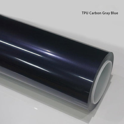 Veintone TPU Carbon Gray Blue Car Film PPF | Ultra-Matte Self-Healing Gray Blue Paint Protection Film | Premium TPU Carbon Steel Wrap