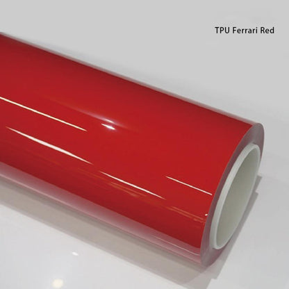Veintone TPU Ferrari Red Car Film PPF | Ultra-Gloss Self-Healing Red Paint Protection Film | High-Performance TPU Wrap