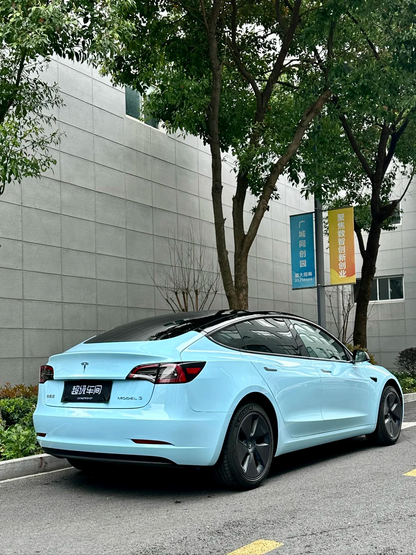 Veintone TPU Glacier Blue (Deep) Car Film PPF – Premium Protective Paint Protection Film with Deep Glacier Blue Finish