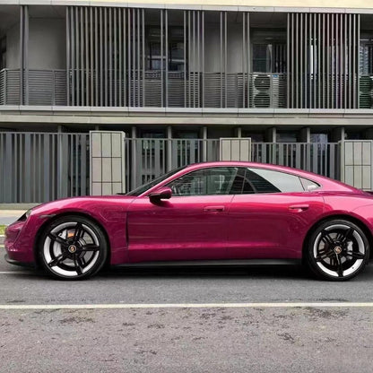 Veintone TPU Glazed Tata Red Car Film PPF | Ultra-Gloss Self-Healing Red Paint Protection Film | High-Clarity TPU Glaze Wrap