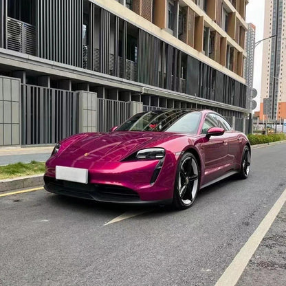 Veintone TPU Glazed Tata Red Car Film PPF | Ultra-Gloss Self-Healing Red Paint Protection Film | High-Clarity TPU Glaze Wrap