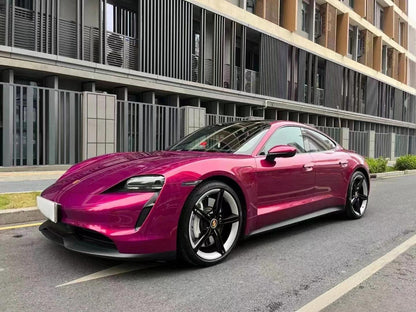 Veintone TPU Glazed Tata Red Car Film PPF | Ultra-Gloss Self-Healing Red Paint Protection Film | High-Clarity TPU Glaze Wrap