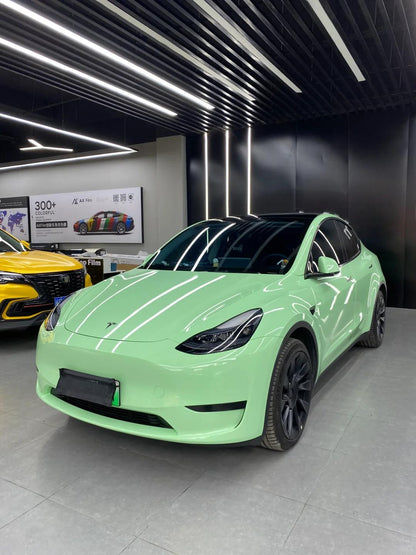 Veintone TPU Gray and Green Car Film PPF