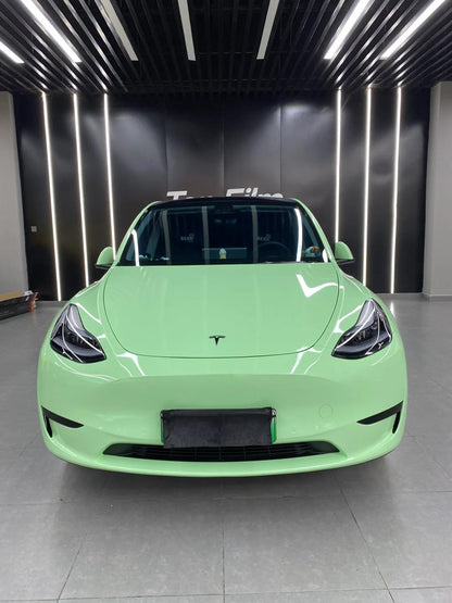 Veintone TPU Gray and Green Car Film PPF