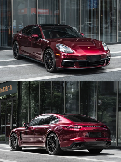 Veintone TPU Liquid Metal Dragon Blood Car Film PPF | Ultra-Gloss Self-Healing Metallic Red Paint Protection Film | Luxury TPU Blood Red Wrap