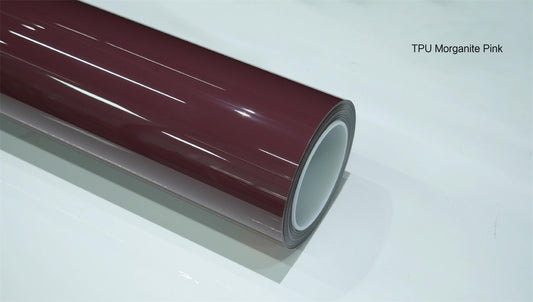 Veintone TPU Morganite Pink Car Film PPF | Ultra-Gloss Self-Healing Pink Paint Protection Film | Luxury TPU PPF Wrap