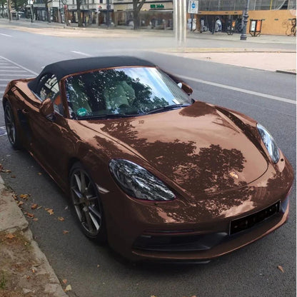 Veintone TPU Paint Chocolate Car Film PPF | Ultra-Gloss Self-Healing Brown Paint Protection Film | Luxury TPU Chocolate Wrap