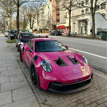 Veintone TPU Starlight Ruby Red Car Film PPF | Ultra-Gloss Sparkling Self-Healing Paint Protection Film | Premium TPU Ruby Wrap