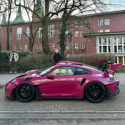 Veintone TPU Starlight Ruby Red Car Film PPF | Ultra-Gloss Sparkling Self-Healing Paint Protection Film | Premium TPU Ruby Wrap