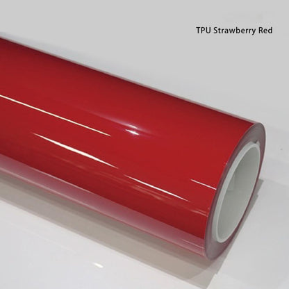 Veintone TPU Strawberry Red Car Film PPF | Ultra-Gloss Self-Healing Red Paint Protection Film | High-Clarity TPU Wrap