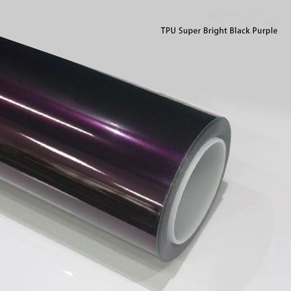 Veintone TPU Super Bright Black Purple Car Film PPF