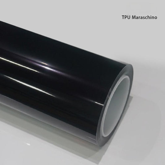 TPU Maraschino Black Car Wrap - High Performance Car Wraps