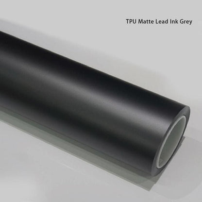 Veintone TPU Matte Lead Ink Grey Car Film PPF | Ultra-Matte Self-Healing Deep Grey Paint Protection Film | Veintone Color PPF Series