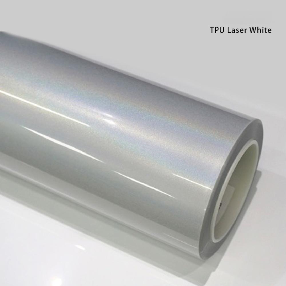 Veintone TPU Laser White Car Wrap | High-end light-changing TPU car film