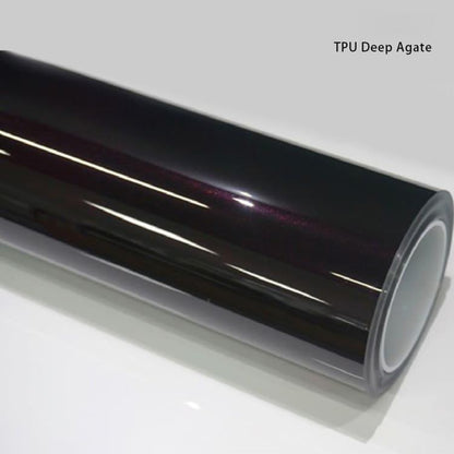 TPU  Deep Agate Black Car Film PPF– High-Gloss/Matte Optional