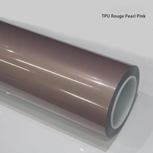 Veintone TPU Rouge Pearl Pink Car Wrap | High-end TPU soft pink car wrap