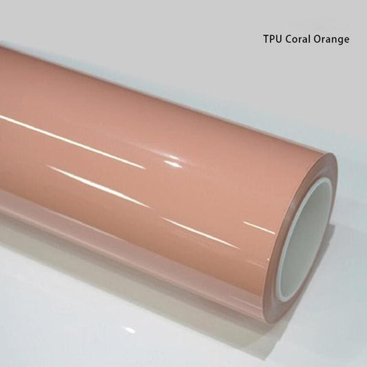 Veintone TPU Coral Orange Car Wrap