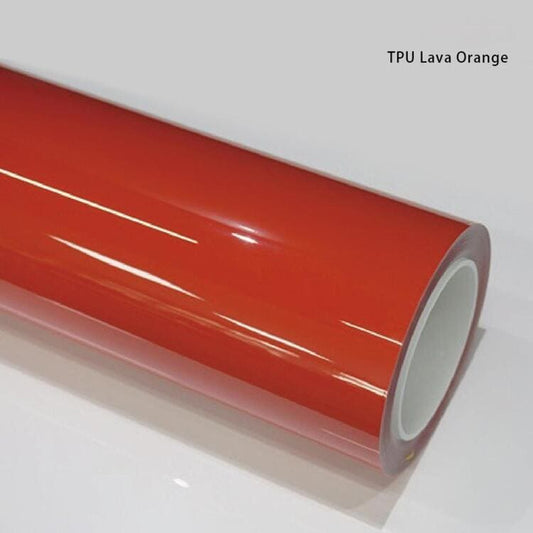 Veintone TPU Lava Orange Car Wrap