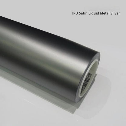 Veintone TPU Satin Liquid Metal Silver Car Film PPF