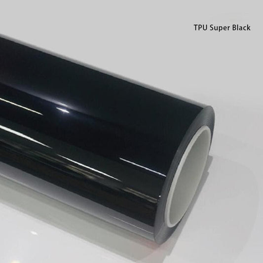 TPU Super Black Car Wrap – Matte Gloss Finish