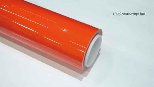 Veintone TPU Crystal Orange Red Car Wrap