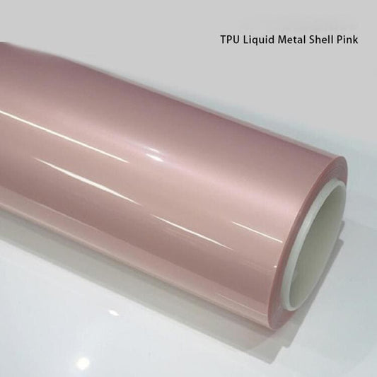 Veintone TPU Liquid Metal Shell Pink Car Wrap