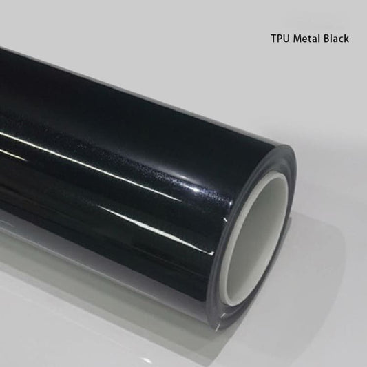 TPU Metallic Black Car Wrap - High Gloss/Matte Car Wrap | Scratch Resistant Protection