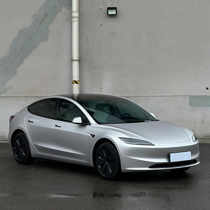 Veintone Ultimate Flat Silver Vinyl Car Wrap – Smooth Matte Silver Wrap for Subtle & Sophisticated Vehicle Styling