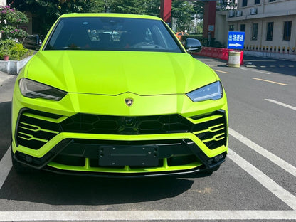 Veintone Ultimate Flat Fluorescein Yellow Vinyl Car Wrap | Matte Neon Yellow Wrap Film | Ultra-Bright Fluorescent Finish