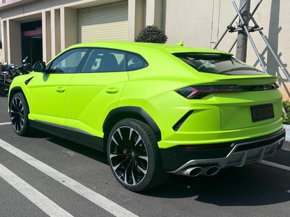 Veintone Ultimate Flat Fluorescein Yellow Vinyl Car Wrap | Matte Neon Yellow Wrap Film | Ultra-Bright Fluorescent Finish