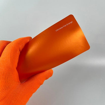 Veintone Ultimate Flat Orange Car Vinyl Wrap | Premium Matte Orange Color Change Wrap