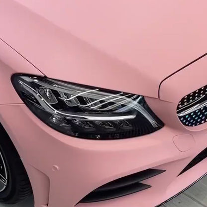 Veintone Ultimate Flat Rose Pink Vinyl Car Wrap – Premium Matte Rose Pink Finish for Elegant & Bold Vehicle Styling