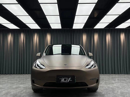 Veintone Ultra-Matte Brown Grey Vinyl Car Wrap