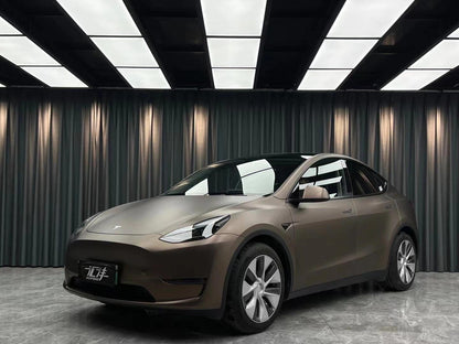 Veintone Ultra-Matte Brown Grey Vinyl Car Wrap