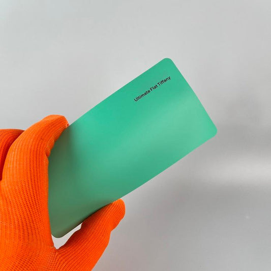Veintone Ultimate Flat Tiffany Vinyl Car Wrap | Ultra-Matte Tiffany Blue Vehicle Wrap Film | Designer Pastel Mint Vinyl Wrap
