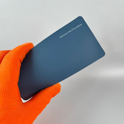 Veintone Ultimate Flat China Blue Vinyl Car Wrap | Ultra-Matte China Blue Finish | Premium Low-Sheen Vinyl Vehicle Wrap