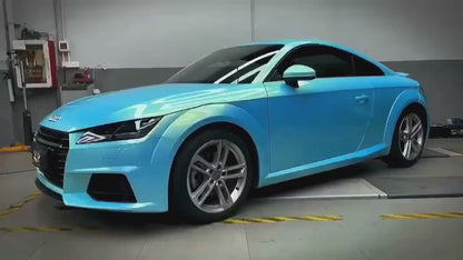 Veintone Magic Gold Blue Vinyl Car Wrap