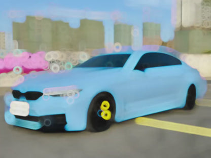 Veintone PET China Blue Car Film