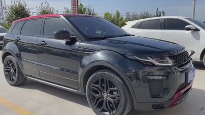 Veintone Sparkle Black Car Vinyl Wrap | Black Diamond Metallic Glossy Color Change Film