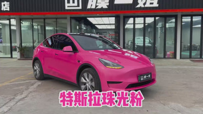 Veintone Sparkle Pink Vinyl Car Wrap