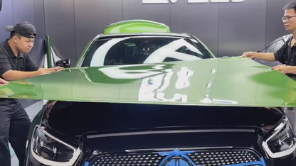 Veintone Metal Paint Mamba Green Vinyl Car Wrap Striking Metallic Mamba Green Vehicle Film for Ultimate Style & Protection