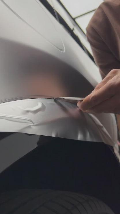 Veintone Pure Metal Silver Vinyl Car Wrap Ultra-Gloss Metallic Silver Wrap for Sleek & Professional Vehicle Finish