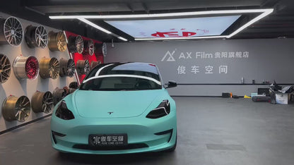 Veintone Matte Chrome Tiffany Vinyl Car Wrap