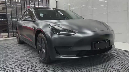 Veintone Heavy Metal Havana Black Vinyl Car Wrap | Ultra Metallic Deep Black Wrap Film | Luxury Matte Finish