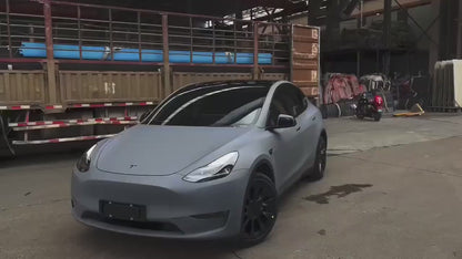 Veintone Ultimate Flat Cement Grey Vinyl Car Wrap